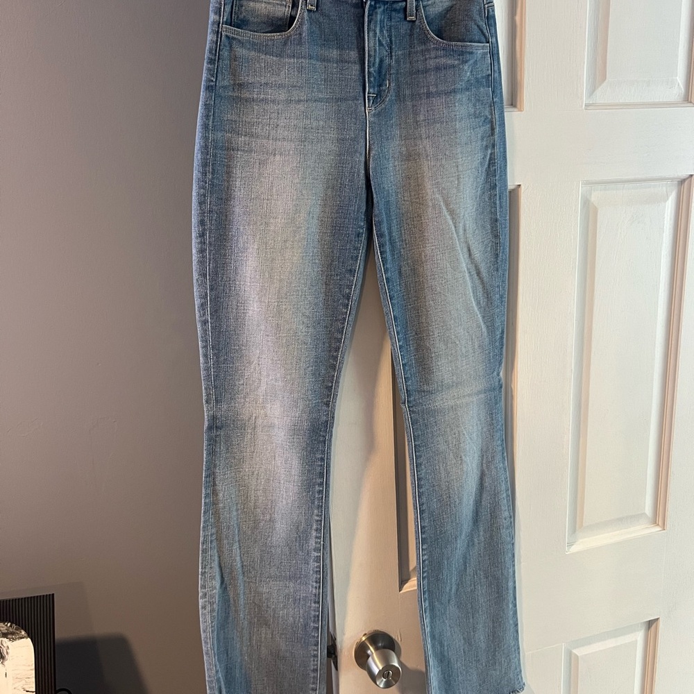 L'AGENCE Light Blue Straight Leg Jeans